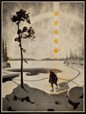 Postmen of the Wilderness : Arthur Heming : Canadian Art Print to Frame - Image 1 of 2