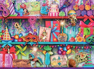 Aimee Stewart Pretty Party 1000 Piece Jigsaw Puzzle for Adults Challenging - Picture 1 of 12