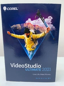 Corel VideoStudio ultimate 2021 software windows 8, 10 EN FR DE NEW SEALED - Photo 1/7