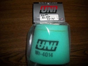 Honda XL 350 1973 1974 1975 Air filter UNI filter NU-4014 Honda # 17213-356-000 - Picture 1 of 4