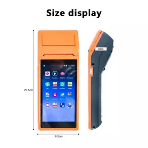 Handheld PDA Printer Smart POS Terminal Wireless Receipt Printer Android US - Picture 1 of 12