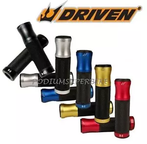 2009-2010 BUELL 1125R 1125CR DRIVEN RACING D3 ALUMITECH ALLOY GRIPS ALL COLORS - Picture 1 of 12