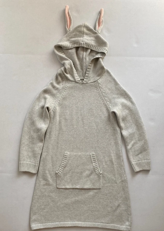 Tea Collection Funny Bunny Sweater Dress Size 12 - Image 1 of 1