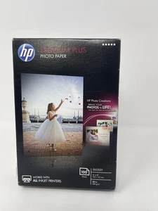 HP Premium Plus 4x6" Fotopapier Glossy Inkjet 100 Blatt CR668A - Brandneu - Bild 1 von 7