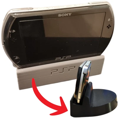 Sony PlayStation Portable PSP Go Console Stand Display Holder Cradle Organizer - Image 1 of 4