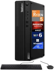 Lenovo ThinkCentre M75s AMD Ryzen 5 Pro 5650G 3.9GHz 16GB 256GB SSD W11P Desktop - Picture 1 of 5