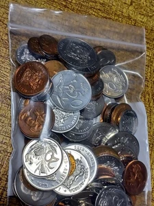 141 monete proof anni 60-70 assortimento misto Sudafrica no argento sfuse estere - Foto 1 di 5