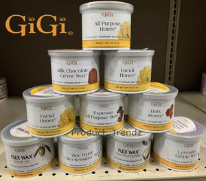GiGi Wachs Haarentfernung 14oz oder 13oz *Sie wählen* NEU (Honee, Azulen, Creme, etc.) - Bild 1 von 1