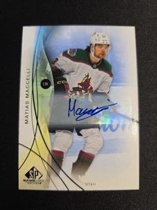 2024-25 SP Game Used #80 Matias Maccelli Gold #/149 - Picture 1 of 2