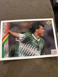 1994 Upper Deck World Cup USA 94 Erwin Sanchez #215 NM Free Shipping - Picture 1 of 4