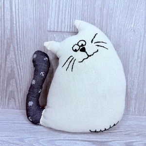 Peluche pupazzo gatto gattino stoffa stupido peluche giocattolo decorazione - Foto 1 di 4