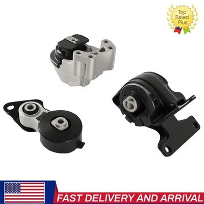 3PCS Motor & Trans Mount Set for 07-14 Ford Edge 3.5L / 07-10 Lincoln MKX 3.5L Foto 1 de 4