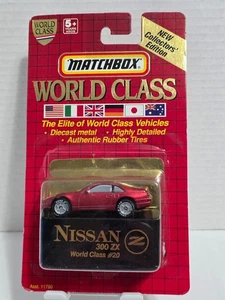 NISSAN 300 ZX #20 RED MATCHBOX WORLD CLASS CAR COLLECTOR LIMITED EDITION #11790 - Picture 1 of 8
