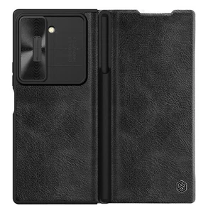 NILLKIN Slide Camera Flip Leather With Pen Slot Wallet Case For Samsung Z Fold6 - Picture 1 of 21