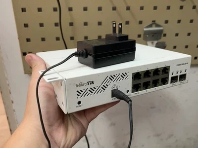 MikroTik CSS610-8G-2S+IN 8-Port Gigabit Switch + 2x 10G SFP+ - Image 1 of 4