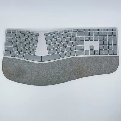 Microsoft Surface Wireless Ergonomic Bluetooth Grey Keyboard Model 1786 - Image 1 of 4