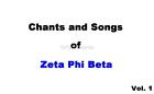 CD Chants and Songs of Zeta Phi Beta Sorority Vol1