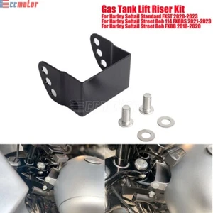 Gas Tank Lift Raiser Kit For Harley Low Rider ST FXLRST FXLR Street Bob FXBB/S - Picture 1 of 5