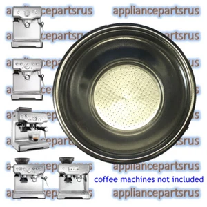 Breville BES840 BES860 BES870 Dual Floor 1 Cup Filter BES860/11.31 SP0001519 - Picture 1 of 2