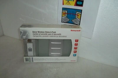 Honeywell RCWL3502A Decoración Inalámbrico Timbre de Puerta y Pulsador 450 ft Alcance NUEVO Foto 1 de 4