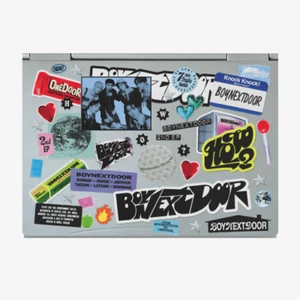 BOYNEXTDOOR 2. EP Album WIE Sticker Ver. CD + Stickerbuch + Karte + Polaroid + etc + Geschenk - Bild 1 von 10