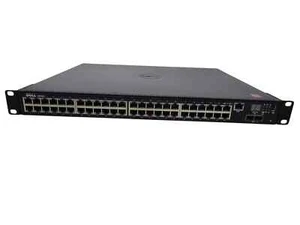 Dell N2048P 48 Port Gigabit PoE 10/100/1000 GbE 2x 10 GbE SFP+ Network Swit _ - Picture 1 of 4