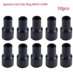 Connector Sparkplug Cap Ignition Coil Plug Tip Cover Rubber 10pcs High Quality - Picture 1 of 6