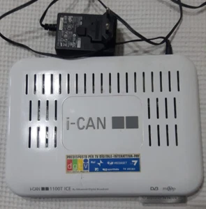 I-CAN - DECODER DIGITALE TERRESTRE - 1100T ICE - USATO, SENZA TELECOMANDO - Foto 1 di 3