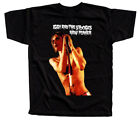 New the Stooges and Iggy Pop David Bowie Bawełniana Czarna Męska All Size T-shirt EE104