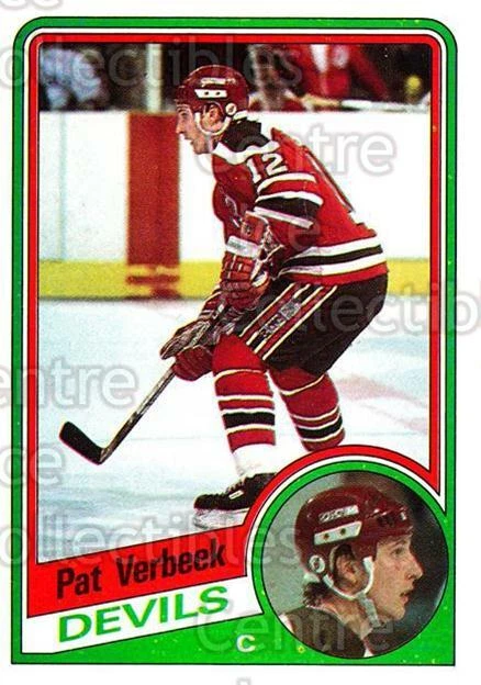 1984-85 Topps #90 Pat Verbeek - Image 1 of 1