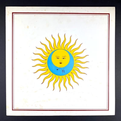 King Crimson Larks Tongues in Aspic Japan Import vinyl record LP 70s Prog Rock - Image 1 of 4