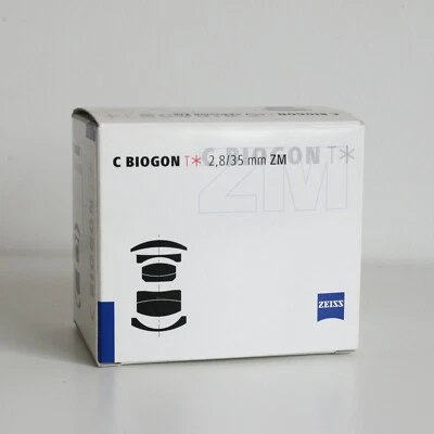 Box Only for Zeiss C Biogon T* 35mm 2.8 ZM Lens - Image 1 of 4