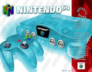 Nintendo 64 - Console Box ICE SET - Photoshop Art To Print - Picture 1 of 4