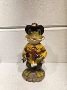 Frosch Figur Feuerwehr Keramik Regal Deko - Bild 1 von 6