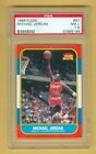 1986-87 Fleer #57 Michael Jordan ROOKIE CARD PSA Graded 7.5 NM+