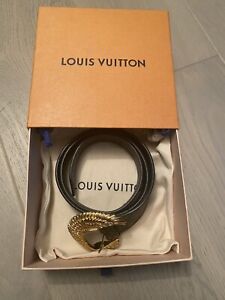 Genuine Louis Vuitton Monogram Ladies Branded, Logo,  Golg Buckle Belt