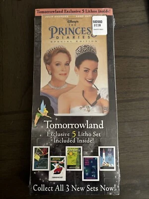 Disney’s The Princess Diaries DVD In Long Box Anne Hathaway 2001 Movie. Foto 1 de 4