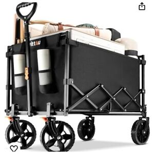 Brand new in box Uyittaur black  collapsible heavy duty portable folding wagon