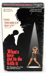 WHAT'S LOVE GOT TO DO WITH IT VHS Tina Turner Story Angela Bassett - Imagen 1 de 2