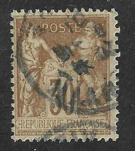 FRANKREICH 1876 - SAGE Type 2 - Peace & Commerce - 30 c. braun - SG237 - sehr schön - Bild 1 von 2