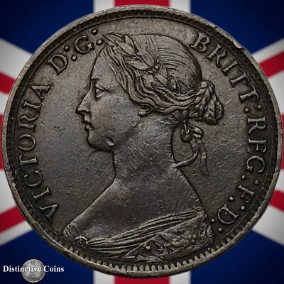 Great Britain 1868 Farthing 1/4d GB3618 - Image 1 of 2