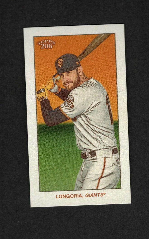 EVAN LONGORIA 2020 TOPPS 206 CARD SAN FRANCISCO GIANTS - Image 1 of 1