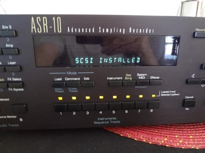 Ensoniq ASR 10 ZuluScsi - GBScsi2 - 6 unidades de 1,9 GB - OS 3,53 - FUENTE DE ALIMENTACIÓN DE 5 V - 16 GB SD Foto 1 de 4
