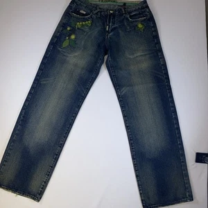 Rare LRGeans by LRG "Grass Roots" Jeans Sz 34x33 - Picture 1 of 15