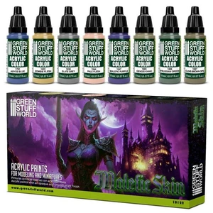 Green Stuff World Paint Set - Malefic Skin - Picture 1 of 3