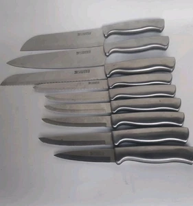 9 SABATIER ORIGINAL Messer EDELSTAHL Koch, Steak, Brot, Santoku, Schneiden - Bild 1 von 8