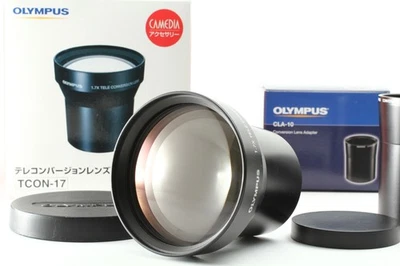 [Near Mint in Box] Olympus TCON-17 1.7x Tele Converter Lens CLA-10 55mm Japan - Image 1 of 4