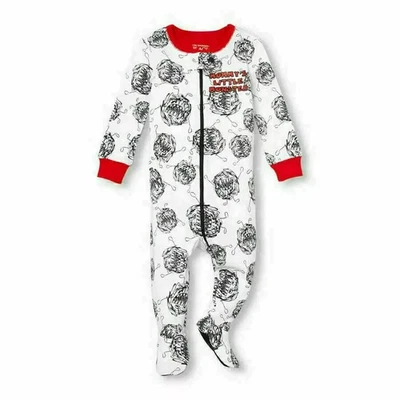 D3!WOW! Pijama para dormir NUEVO CON ETIQUETAS 6-9M The Children's Place MOMMY'S LITTLE MONSTER Foto 1 de 2