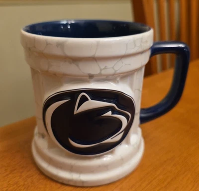 NUEVO Penn State Nittany Lions Fútbol PSU Universidad Cerámica Taza de Café PSU Foto 1 de 3