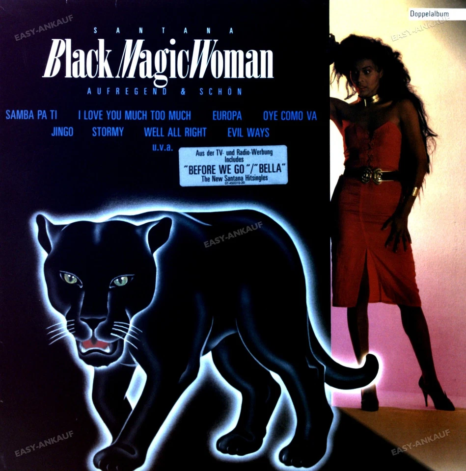 Santana - Black Magic Woman 2LP (VG) . - Image 1 of 1